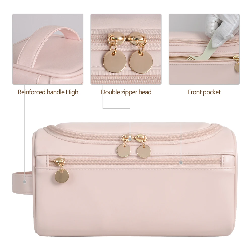 Chic Waterproof Hanging Toiletry and Makeup Organizer Bag