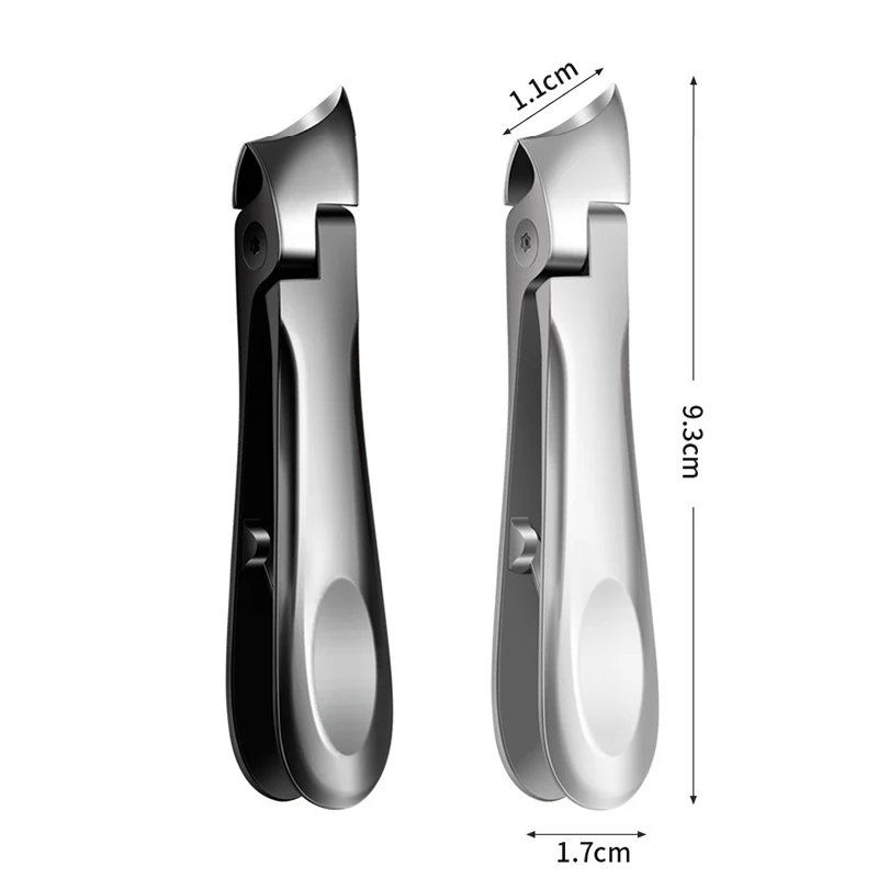 New Design Large Opening Cowhorn Nail Clippers Oblique Mouth Nail Clippers Stainless Steel Clipper Cutter