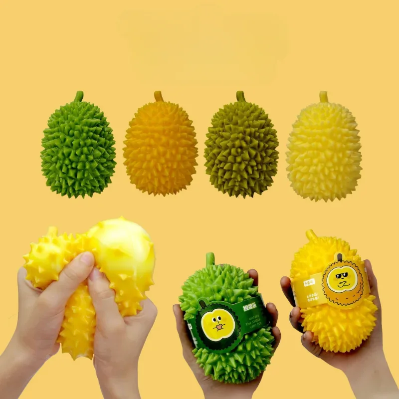 

Squeeze Fruits Durian Decompression Kneading Stress Relief Toys Decompression Toy Fidget Toy Portable Fruits Squeeze Toys