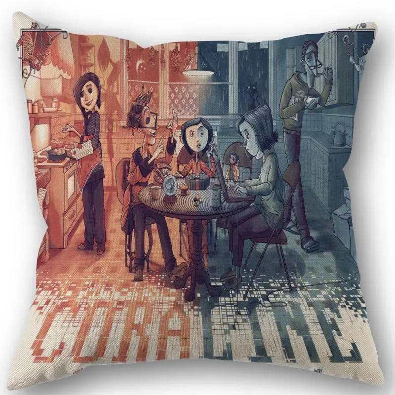 CORALINE Pillowcase-Wedding-Decorative Cotton Pillow Case For Home Pillow Cover 45X45cm