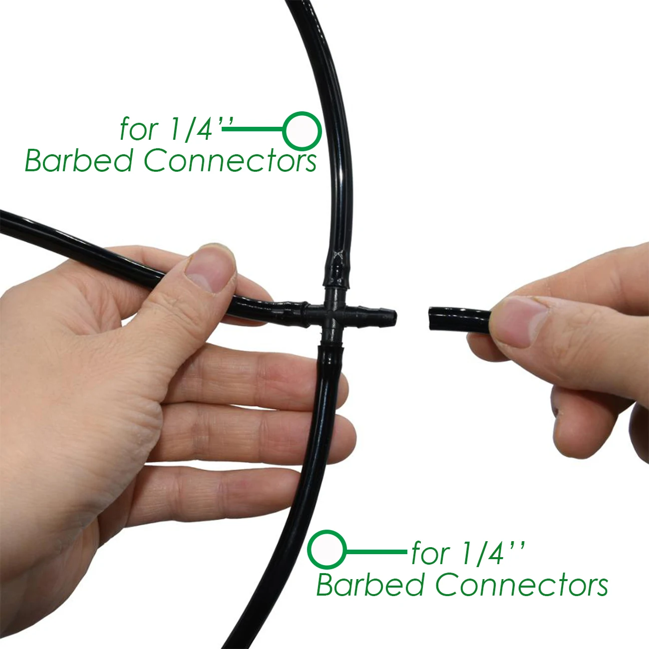 KESLA 5-100m Garden Watering Hose 4/7mm PVC Micro Irrigation Pipe Drip Irrigation Tubing Sprinkler 1/4'' Lawn Balcony Greenhouse - Image 2