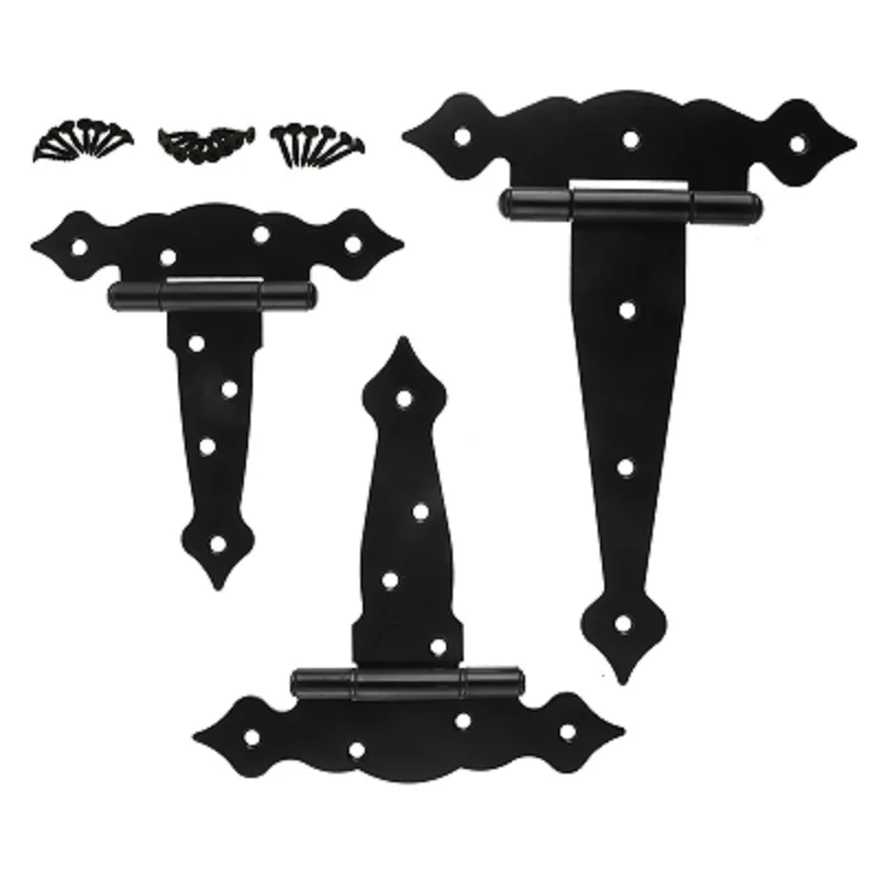 Cerniere A T Con Viti - 2 Pezzi, 250x72mm, Per Cancelli E Porte - Foto 8