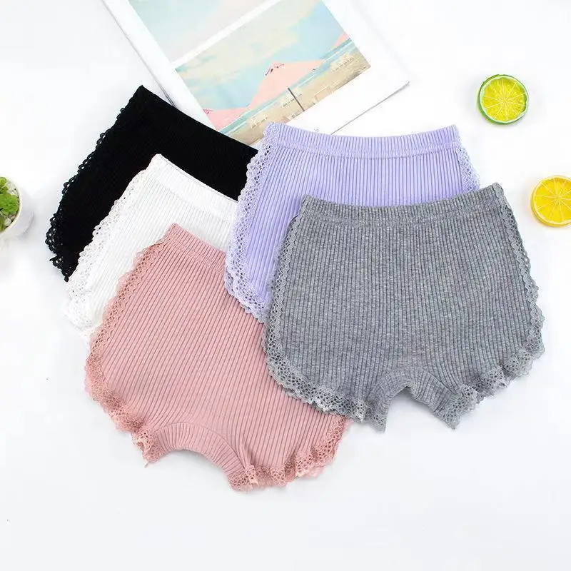 여아용 안전 반바지, 어린이용 순면 노출 방지 보험 바지, 여름용 경량 아동 속옷, 베이비 베이스 레이어
