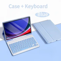 Premium Protective Tablet Keyboard Case and Cover - A7 10.4 - inch (Sky blue)