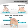 1 Pair Toe Separator Hallux Valgus Bunion Corrector Adjustable Toe Separator Corrector Relief Foot Pain Sock Straightener 4