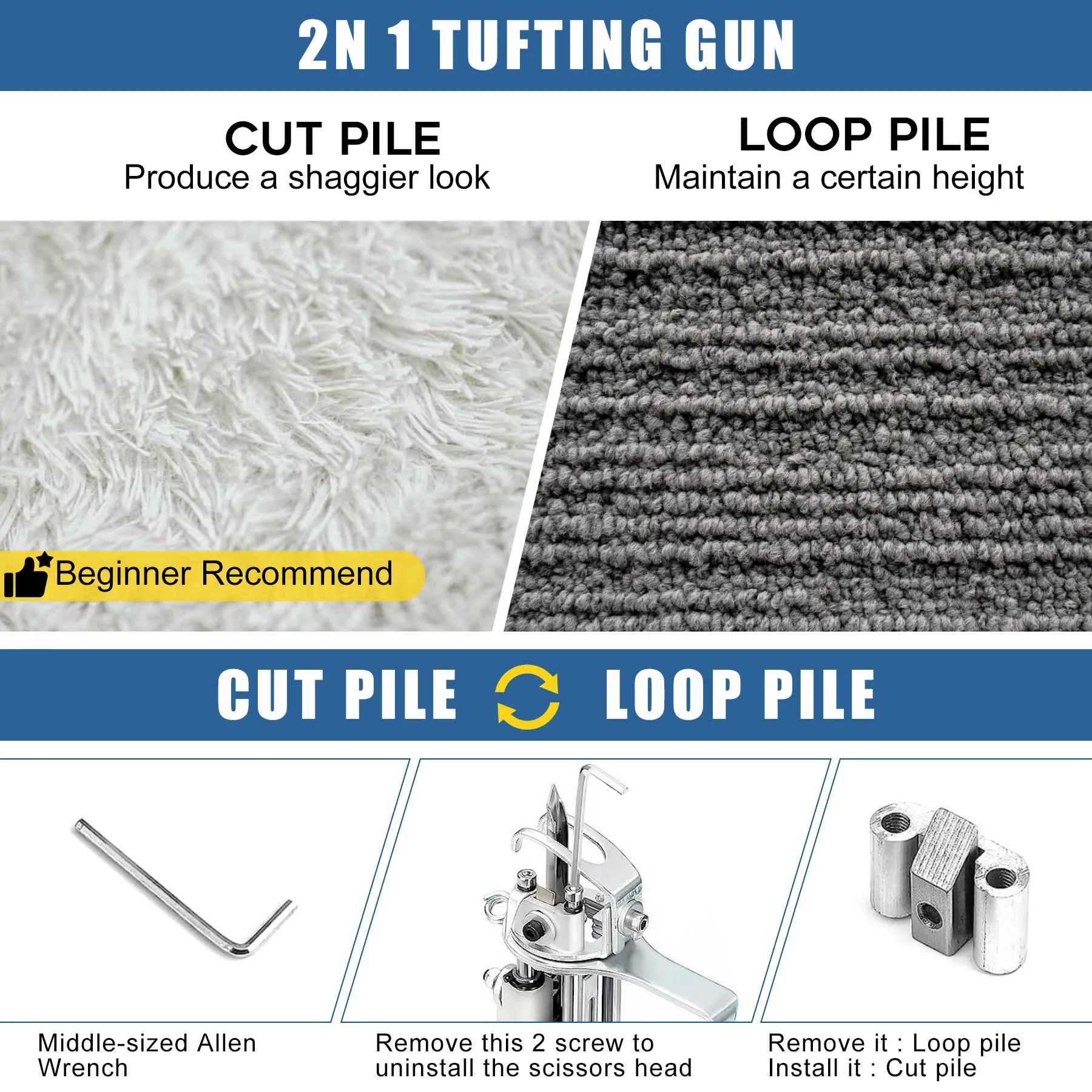 2-in-1 Tufting Gun 4