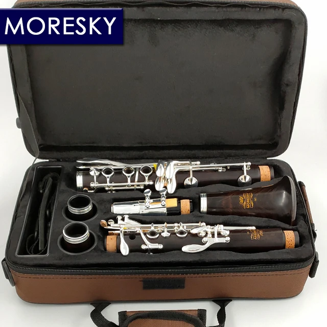 Moreskyプロフェッショナルエボニーシンチネットbb 17キーシルバー 