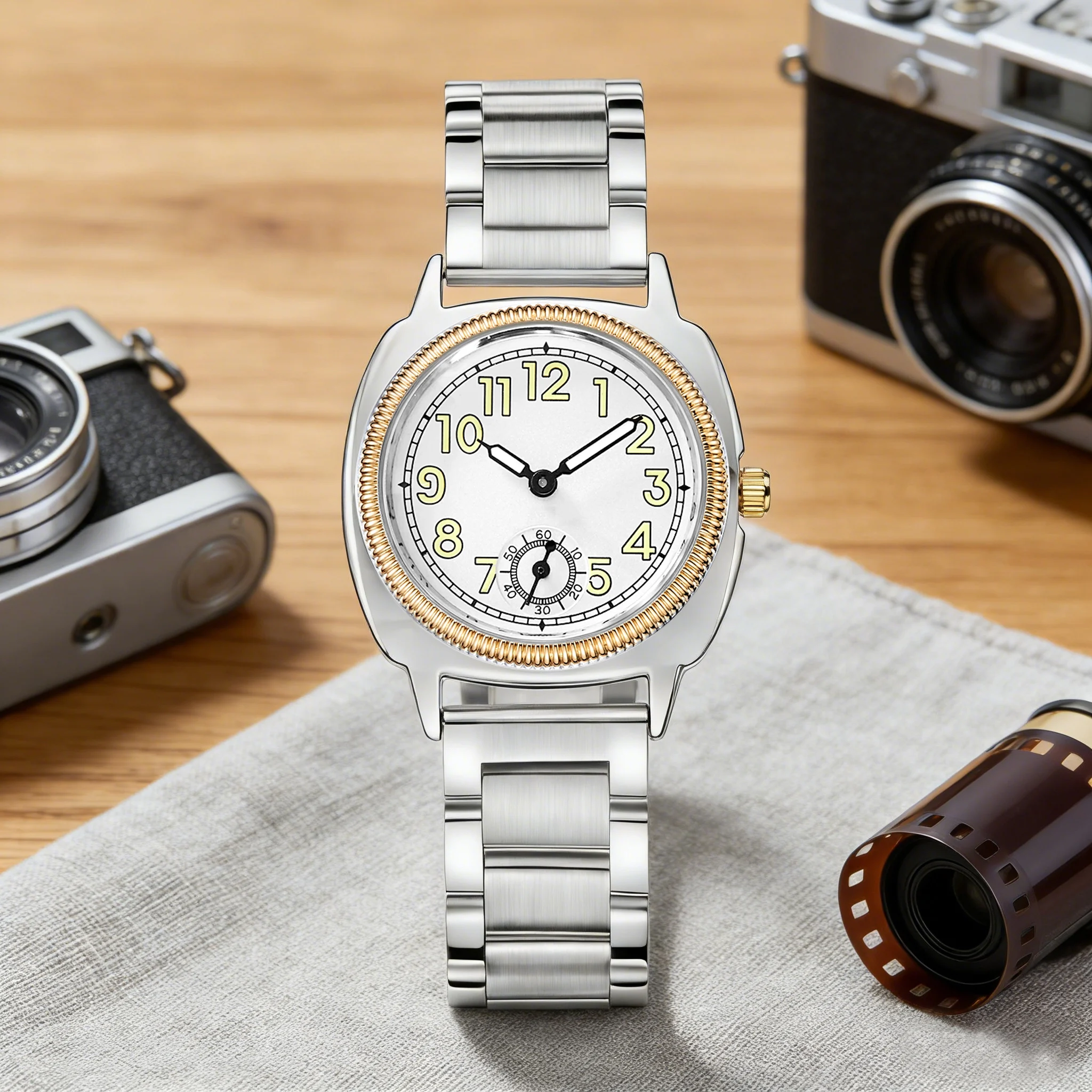 Women's Watch, A Stylish and Refined, Niche and Simple-Style Women's Watch With Stainless Steel Strap, Quartz Movement, A Unique - 5
