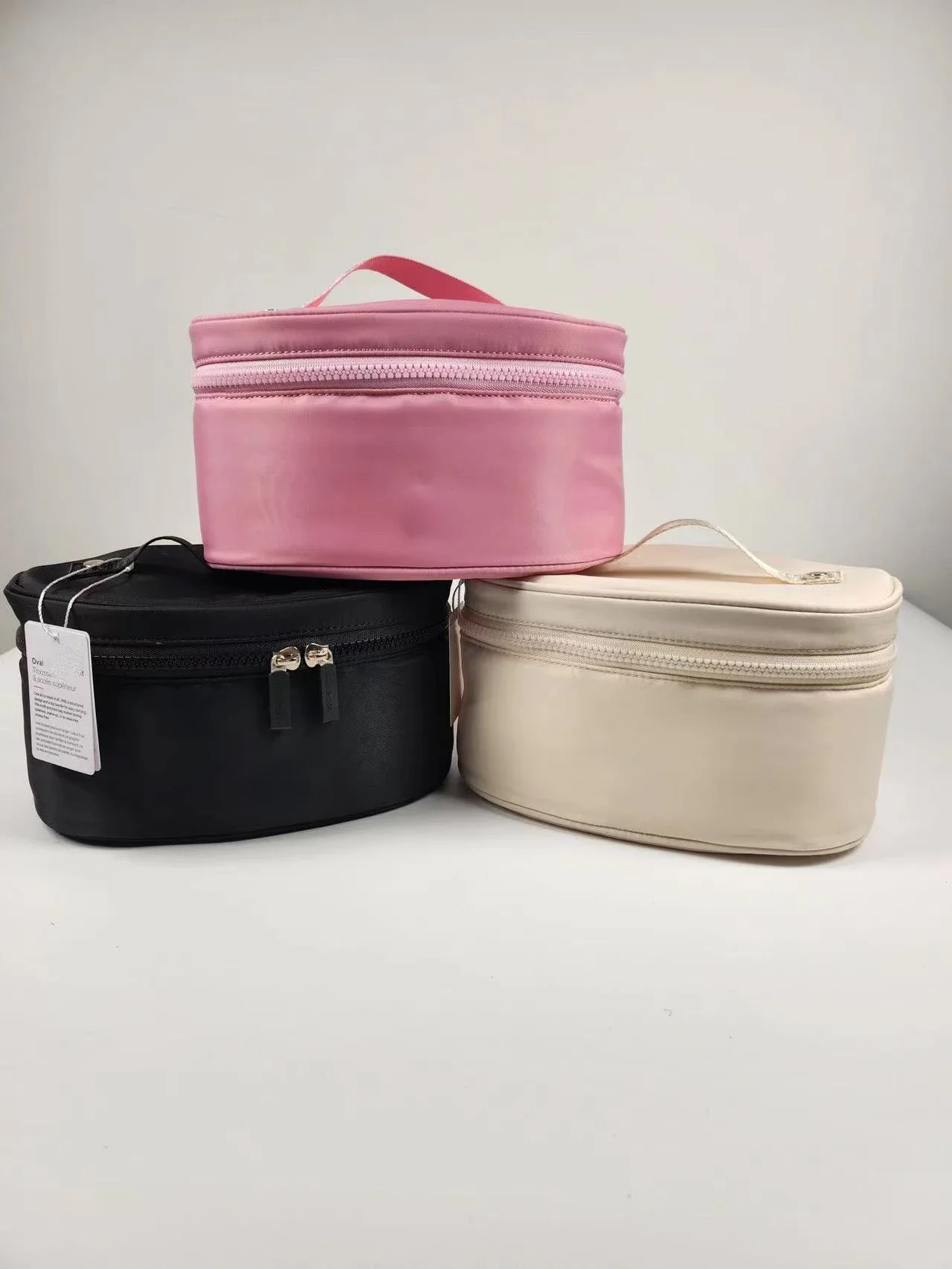 

New Lulu Bag Nylon Makeup Bag Casual Fashion Handbag Large Capacity One Shoulder Oblique Straddle Women's Bag