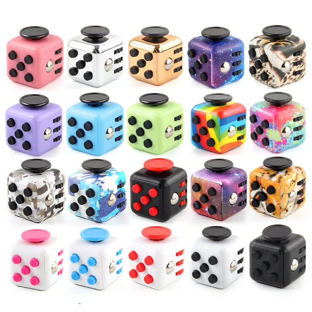 Antistress Hand Compression Sensory Toys New Novelty Magic Dice Toys For Children Adults Stress Relief Toys Kids 1
