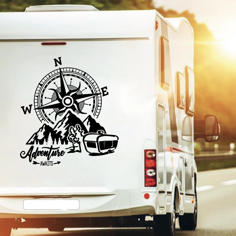 Wohnmobil Aufkleber WOHNMOBIL GRAFIK VINYL AUFKLEBER AUTO WOHNWAGEN VAN AUFKLEBER Persönliche Aufkleber Für Fahrzeug