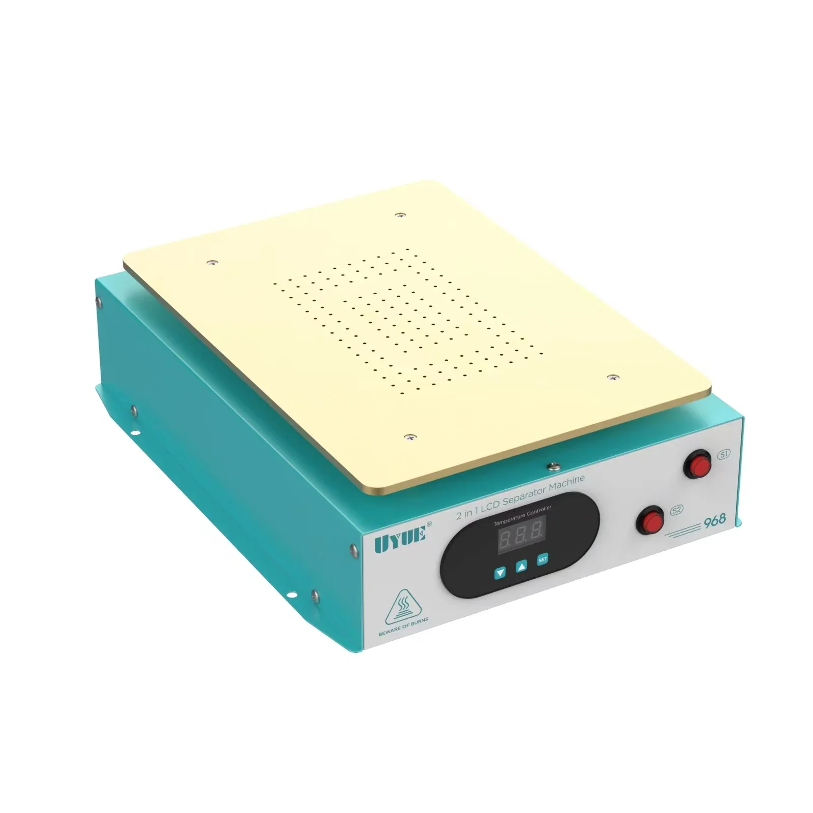 NEW UYUE 968 15 inches Screen Separator Machine Hot Plate Touch Screen Digital LCD Separator Machine For iPad IPHONE Repair 5