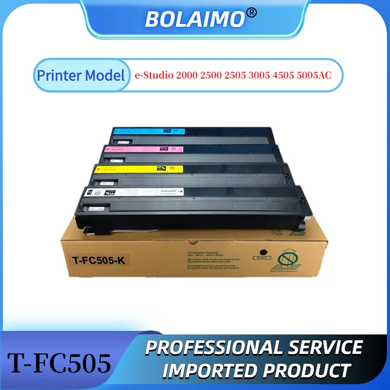 

T-FC505 Toner Cartridge For Toshiba e-Studio 2000 2500 2505 3005 4505 5005AC High Quality Compatibility Copier Toner 1PCS