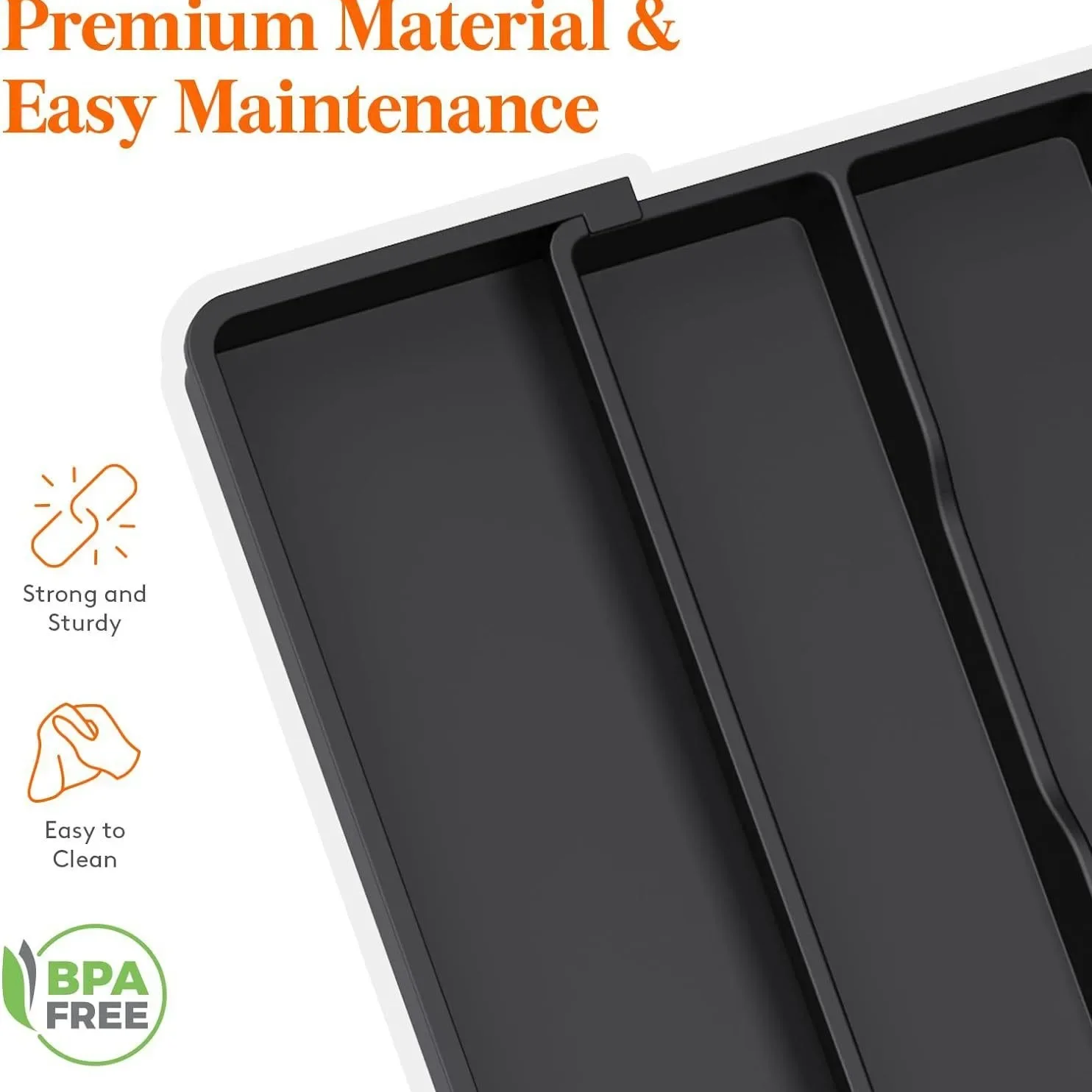 Expandable Cutlery Drawer Organizer 3