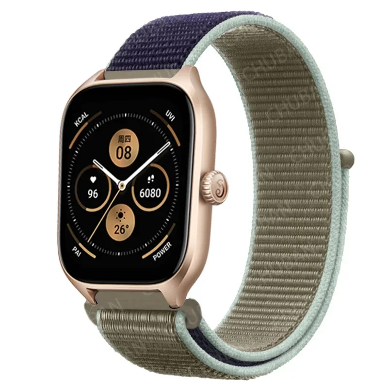 Nylon Loop Sport Strap – Adjustable and Durable 20mm/22mm Bracelet