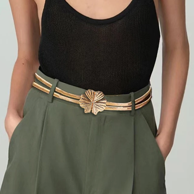 Cintura Donna Elasticizzata Skinny Vita Donna Abito Vita - Foto 9