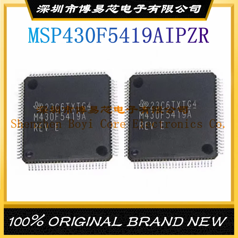 MSP430F5419AIPZR package LQFP-100 New Original Genuine Microcontroller IC Chip (MCU/MPU/SOC) stm32f302cct6 stm32f302cc stm32f302 stm32f stm32 stm new original ic mcu lqfp 48