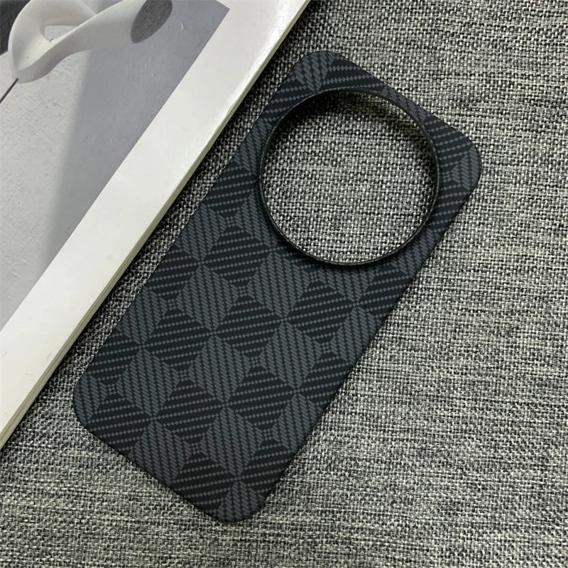 Luxury Slim Carbon Fibre Pattern Shockproof Matte Phone Case