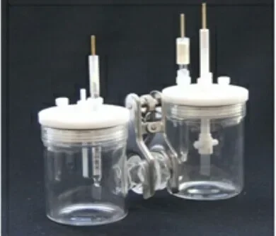 

exchangeable ion-exchange membrane H-type sealed electrolytic cell Photoelectrochemical cell Three-electrode