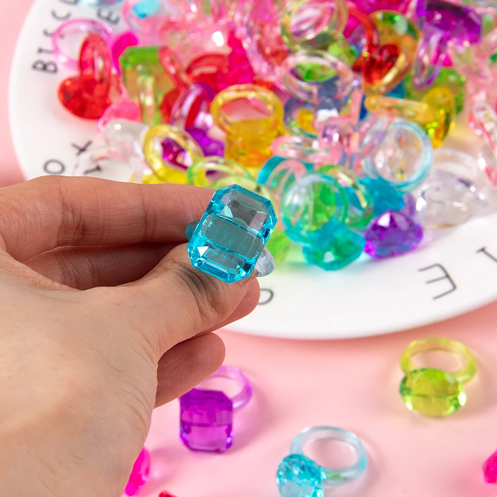 Jewel Rings Fake Rings For Kids Jewel Rings Kids Play Rings 20