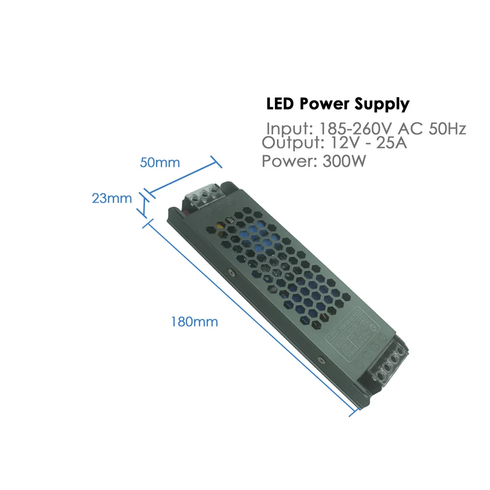 12V 25A 300W