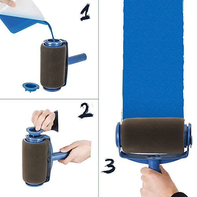 household facil de operar pinceis pintura 8 pcs por conjunto 01