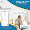 Senville SENA-18HF/D Dual Zone Mini Split Air Conditioner Heat Pump, 18000 BTU, Works with Alexa, White 6