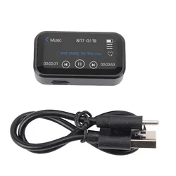 Portable HiFi Music Player with 1.47 Touchscreen & 32GB Storage (Black)