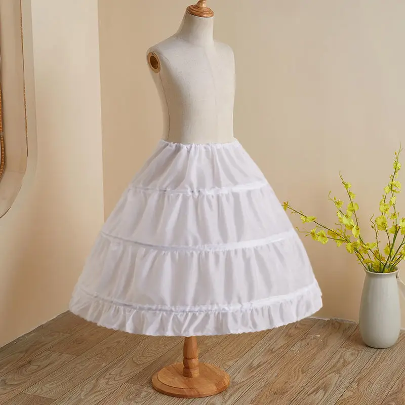 Petticoat Skirt Children Vintage Short for Girl Ballet Bubble Tutu Rock N Roll Rockabilly Underskirt Tutu Slips