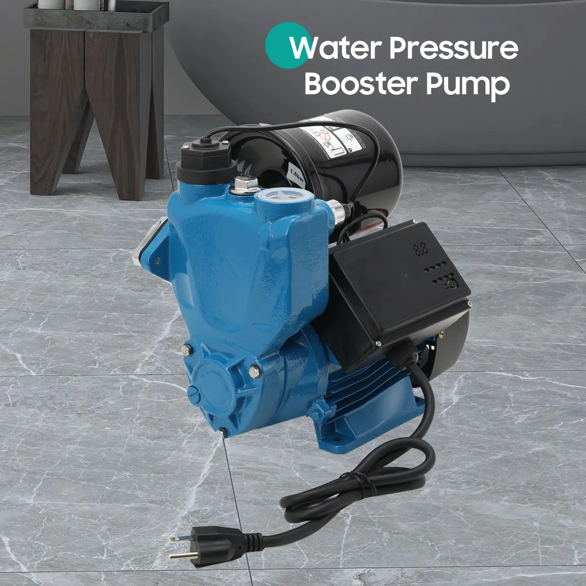 Self-Priming Booster Pump 110V Booster Pump Household Fully Automatic Silent Tap Water Pipeline