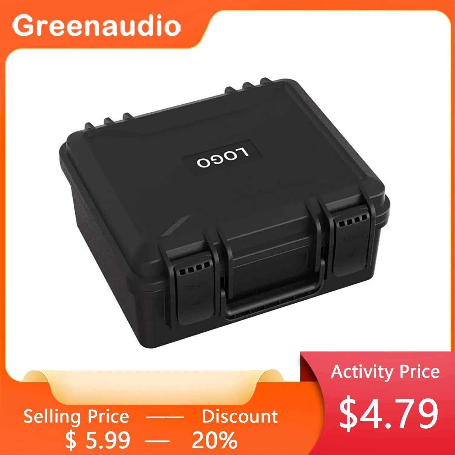 

GAZ-HC05 Injection Portable Protection Waterproof Safety Box Unmanned Instrument Equipment Hardware Tools Plastic PP Storage Box