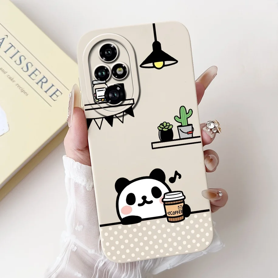Cute Cartoon Panda Cat Shockproof Case - Durable Protective Bumper Cover