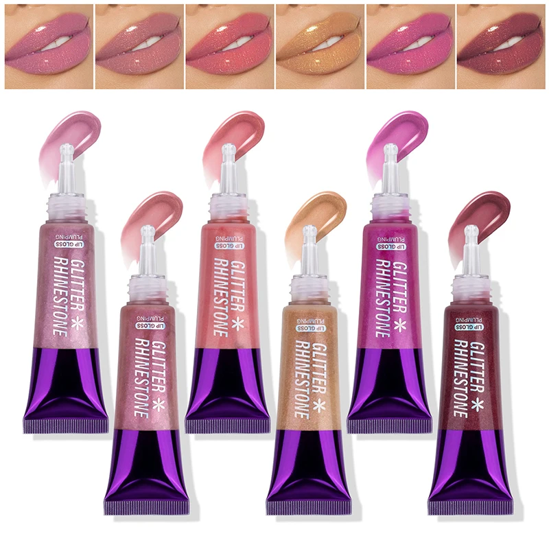 Lip Gloss Tinted For Fuller Lip New Effect Collagen Lip Gloss Moisturizing Lip Care Extreme Volume Lip Essence Lips Enhancer 2