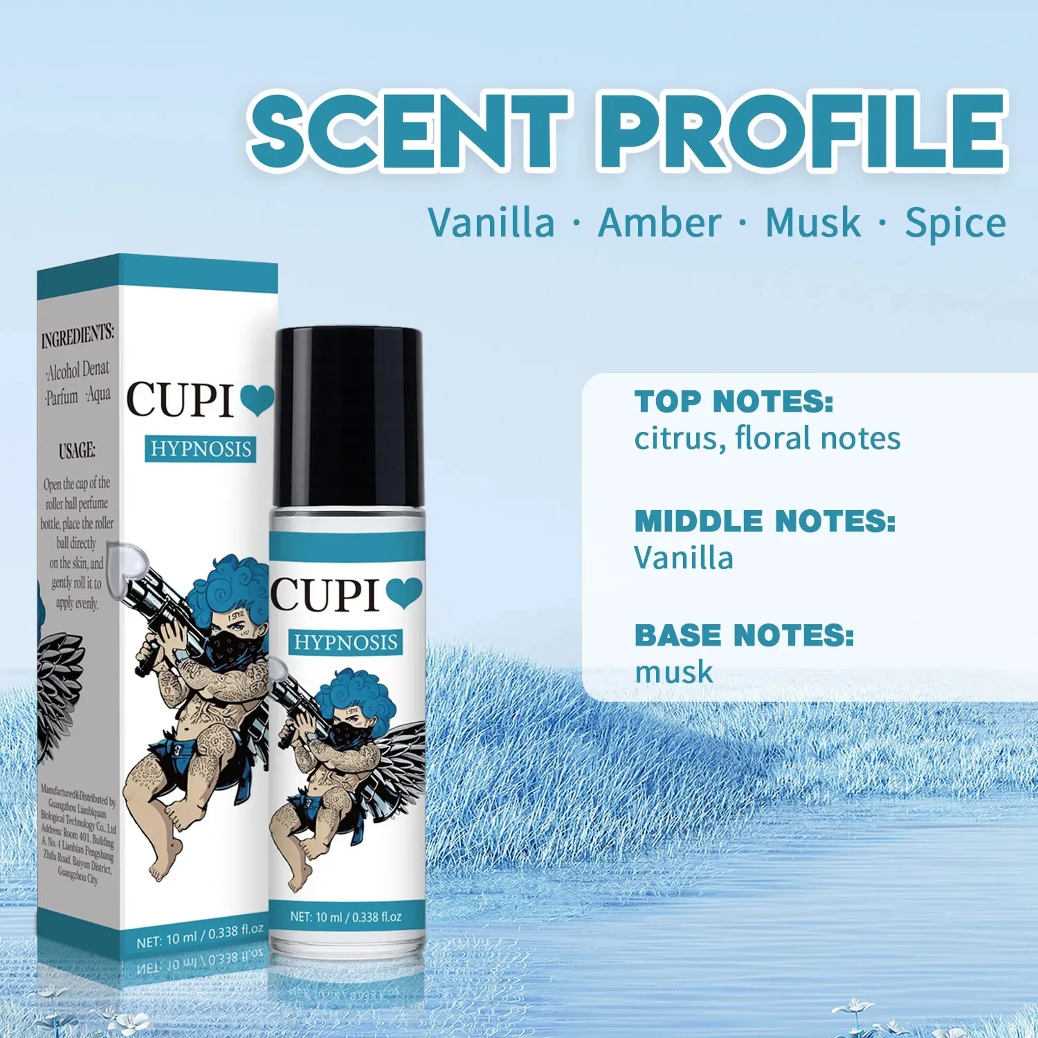 10/50ML Cupid Pheromone Hypnosis Perfume Original Long Lasting Pheromone perfume world perfume women perfumes man perfumes