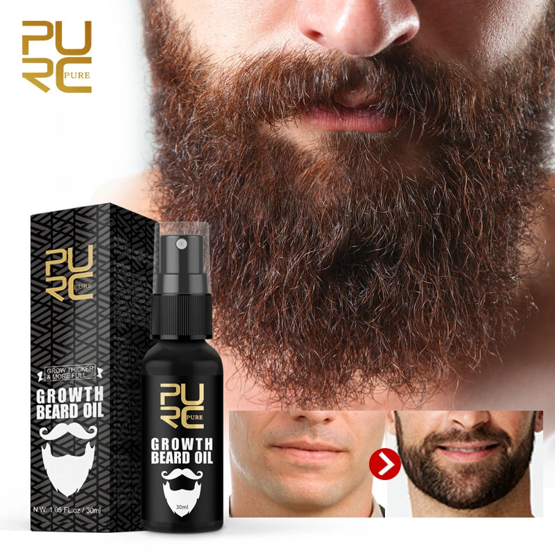 

Beard Growth Essence Spray Quickly Stylizes Hair Growth Essential Oil Thick Longer Fuller Beard Soft Moisturizing Beard Liquid