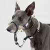 Soft Dog Head Collar Patented Padded No Pull Head Halter Training Nose Leash with Safety Link for Medium Large Dogs Adjustable 5