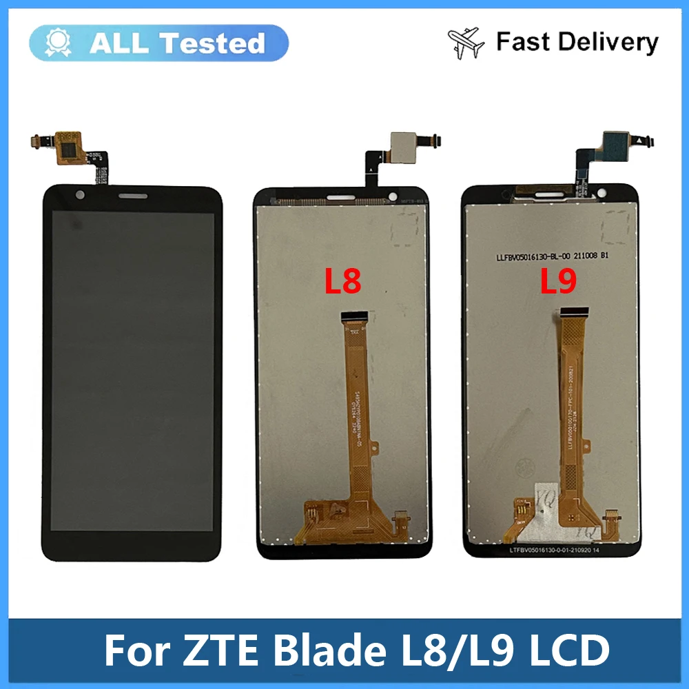 5.0''For ZTE Blade A3 2019 LCD Touch Screen Panel Glass Display Digitizer Panel Glass Assembly Parts For ZTE Blade L8 L9 LCD