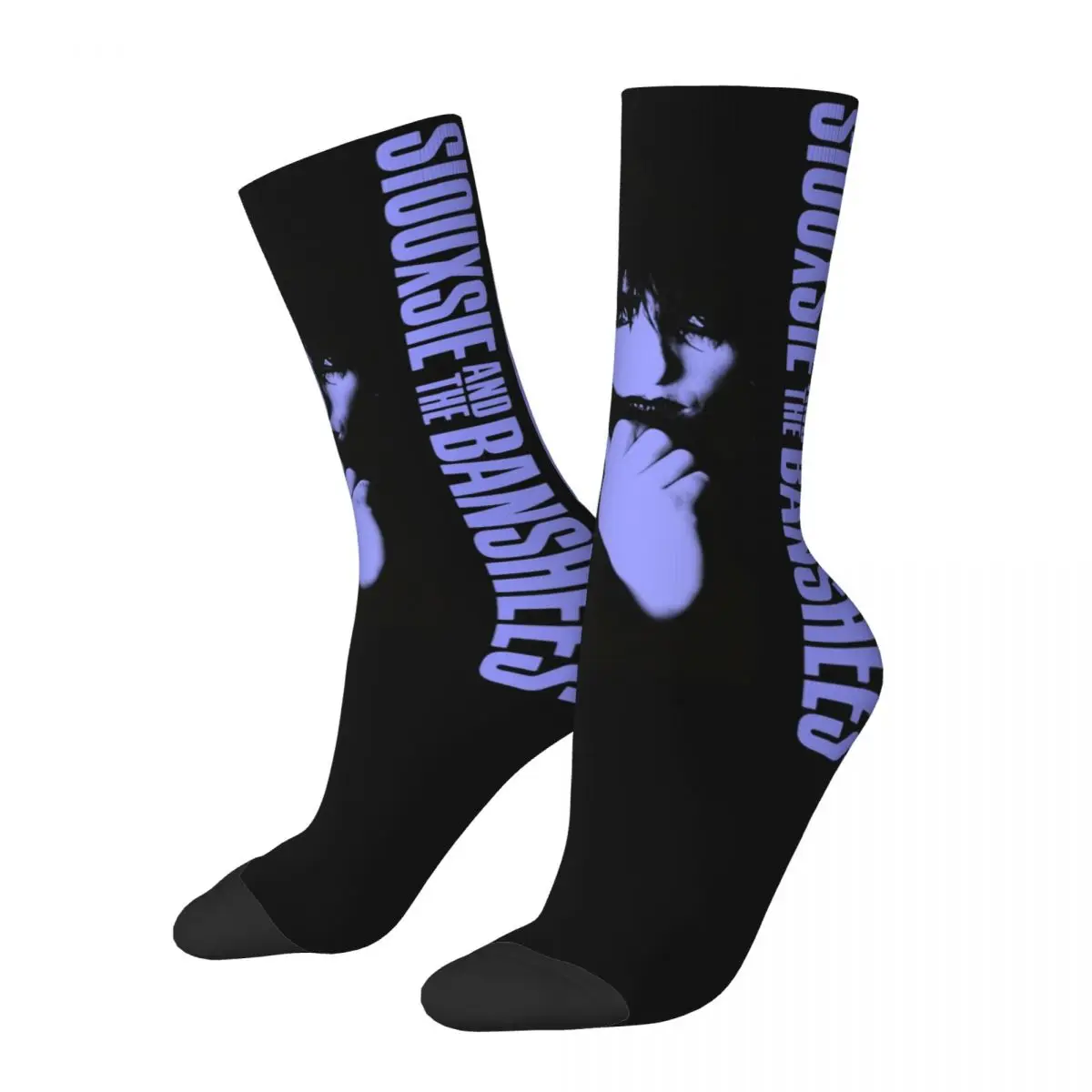 

Male Men Socks Rock British Punk Music Hip Hop Gothic Sock Siouxsie And The Banshees Women Socks Spring Summer Autumn Winter