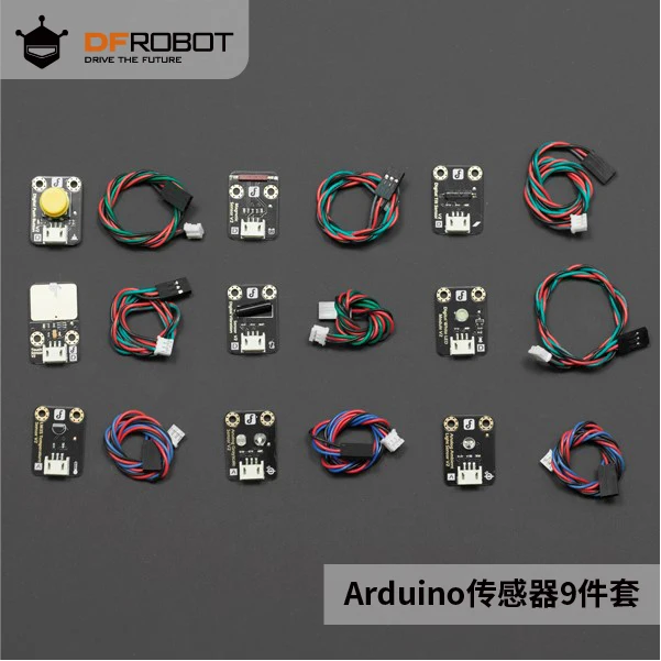 dfrobot-Совместимость-arduino-покрытие-экологический-мониторинг-температура-и-влажность-датчик-9-12-светильник-сенсорный-угол