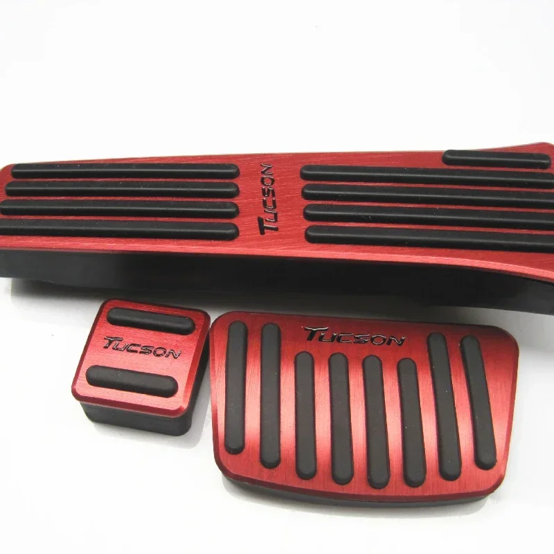 Pedals for HYUNDAI TUCSON Auto Car Pedals Foot Accelerator Gas Fuel Brake Pad Plate Covers Aluminum Alloy Accessories