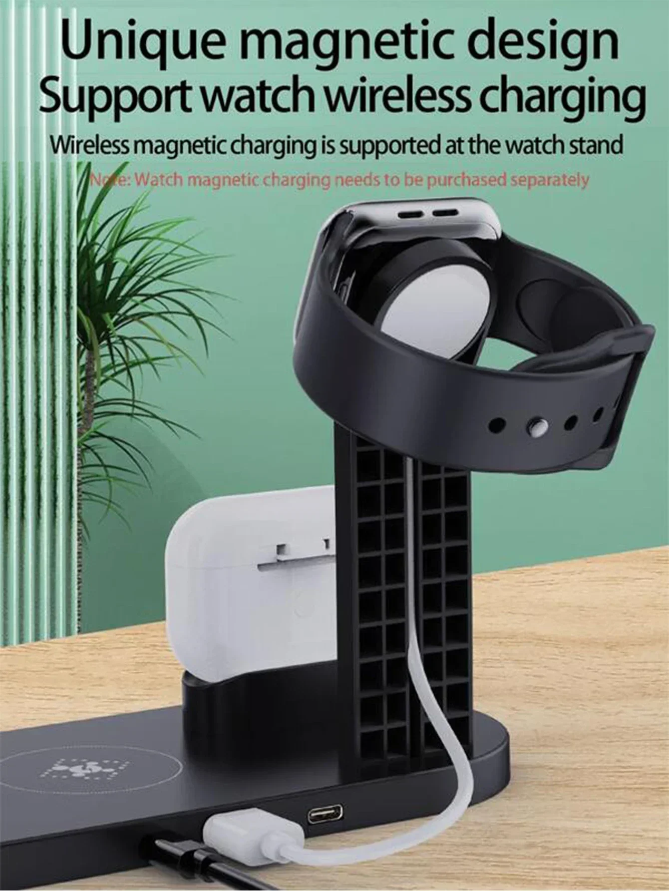 Powerful Wireless Charger Stand 7 In 1 Fast Charge Dock For All Your Devices