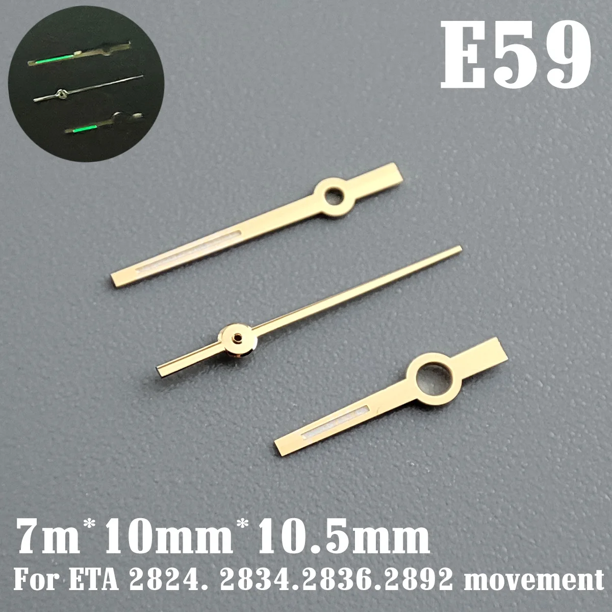Green Super Luminous Watch Hands