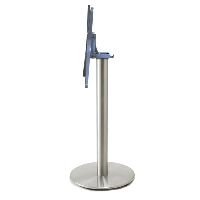

Furniture Accessories Round Glass Table Stainless Steel Chrome Table Leg Table Base For Granite Tops