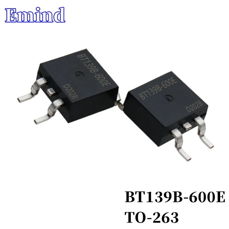 

10 шт BT139B-600E Тиристор TO-263 16A/600V BT139B SMD Triac большой чип