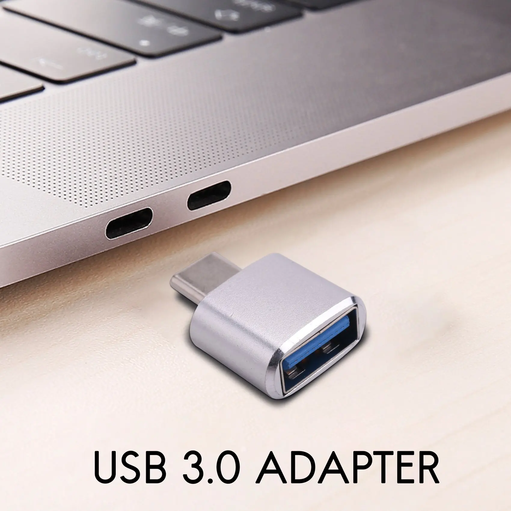 

Адаптер с Usb C на Usb, 2 упаковки, адаптер с Type C на Usb 3,0, Usb адаптер с поддержкой Otg для устройств Galaxy S9/S8/Not 8 типа C (серебристый)