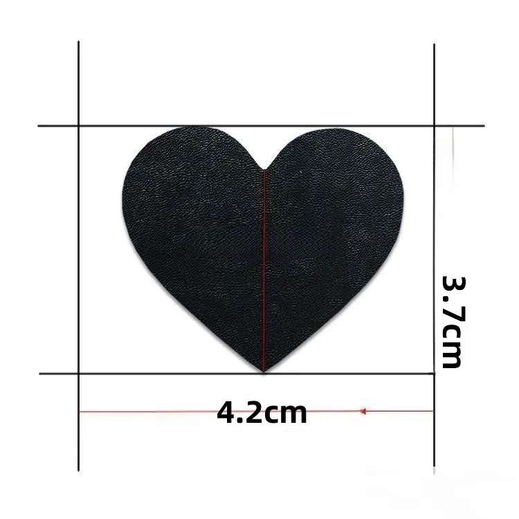 고급 다운 재킷 수리 패치, 자가 접착식 무봉제 심리스 세탁 가능 블랙 패브릭 패치 (옷 구멍 수리용)