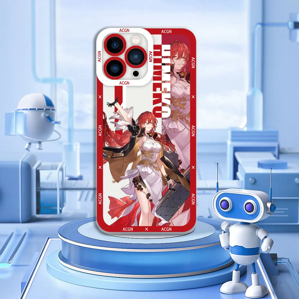 Elegant Honkai Star Rail Kafka Blade Clear Soft Phone Case Cover