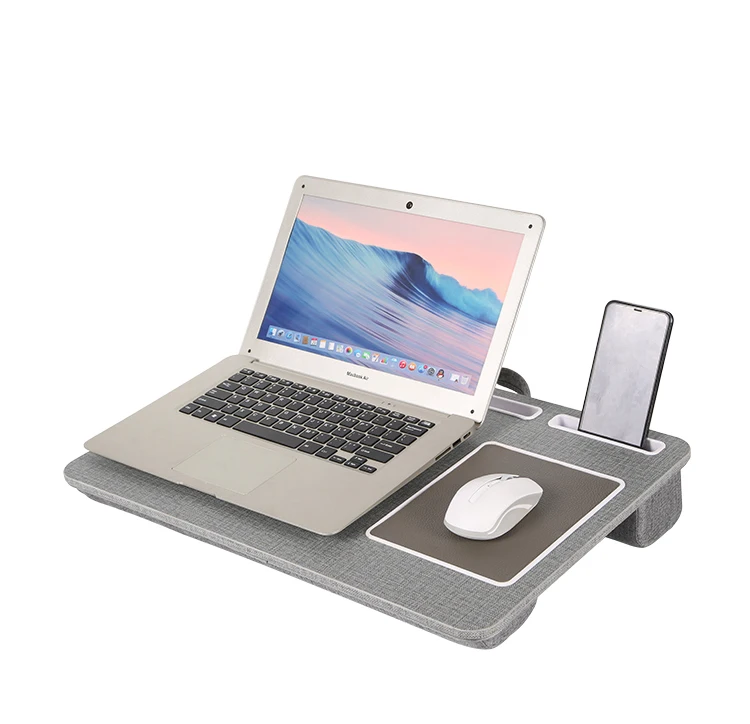 Description Picture 4 of itemMumucc Small Table on Bed Multi-functional Home Office with Cushion Small Wooden Table Board In Student Dormitory Laptop Desk