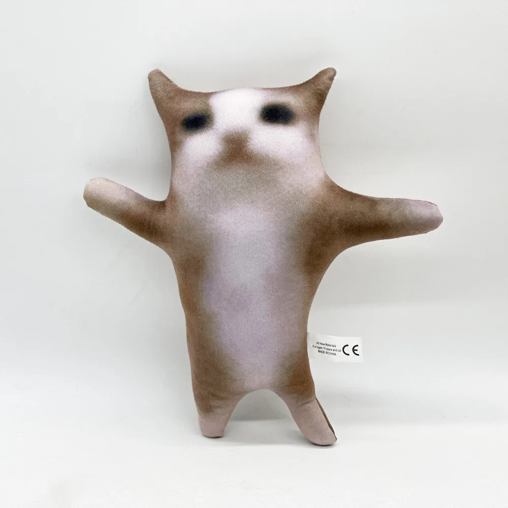 28 centimetri Felice Gatto Peluche Peluche Gatto 11.8 pollici Simpatico Gatto Peluche Gatto Interattivo Peluche Animale di Pezza Gatto Felice Per Bambini giocattoli