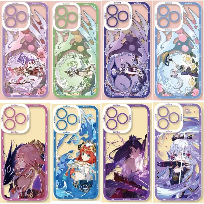 Genshin Impact Ayaka Soft Clear Phone Case